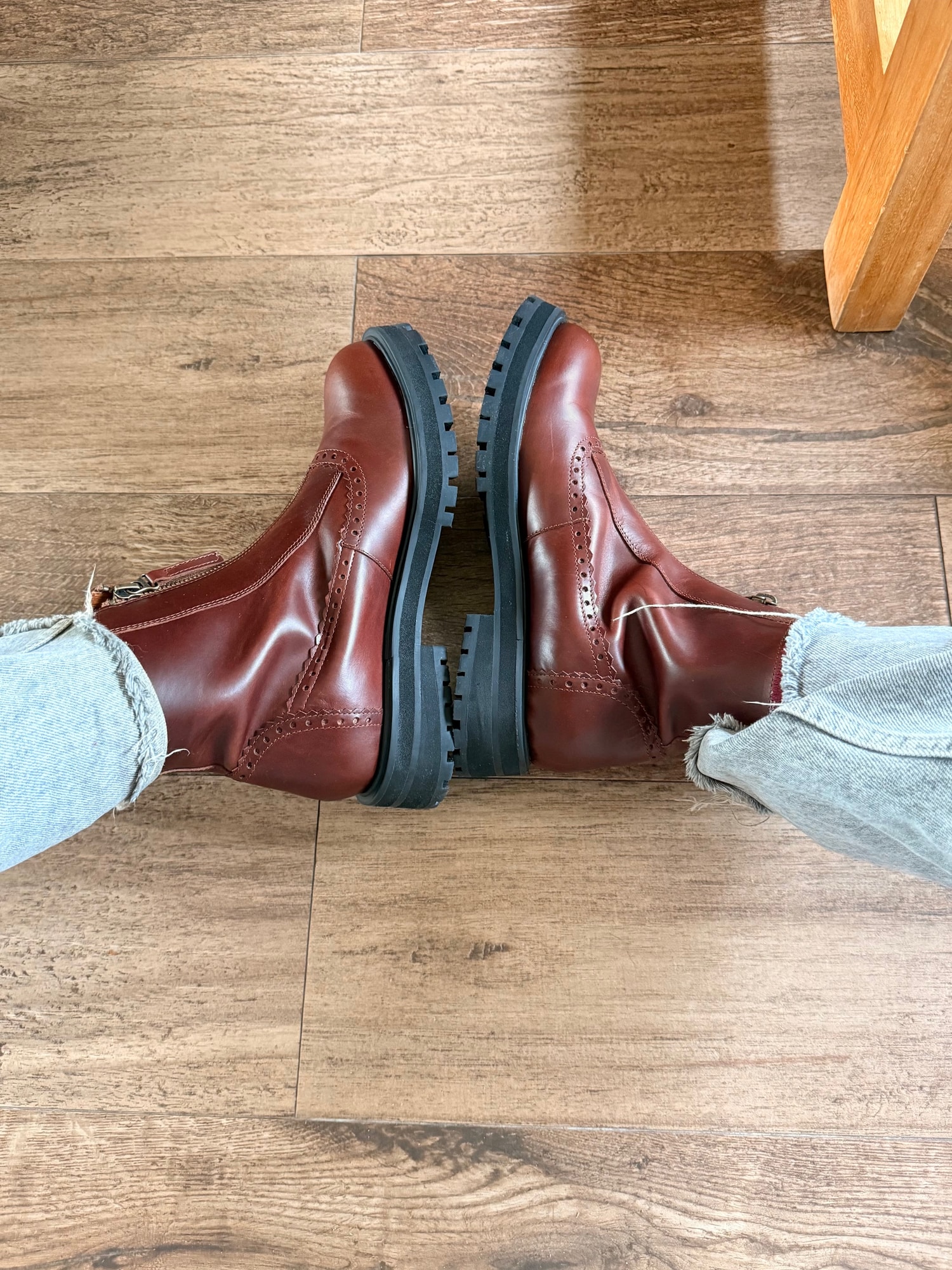 4x4 Leather boots