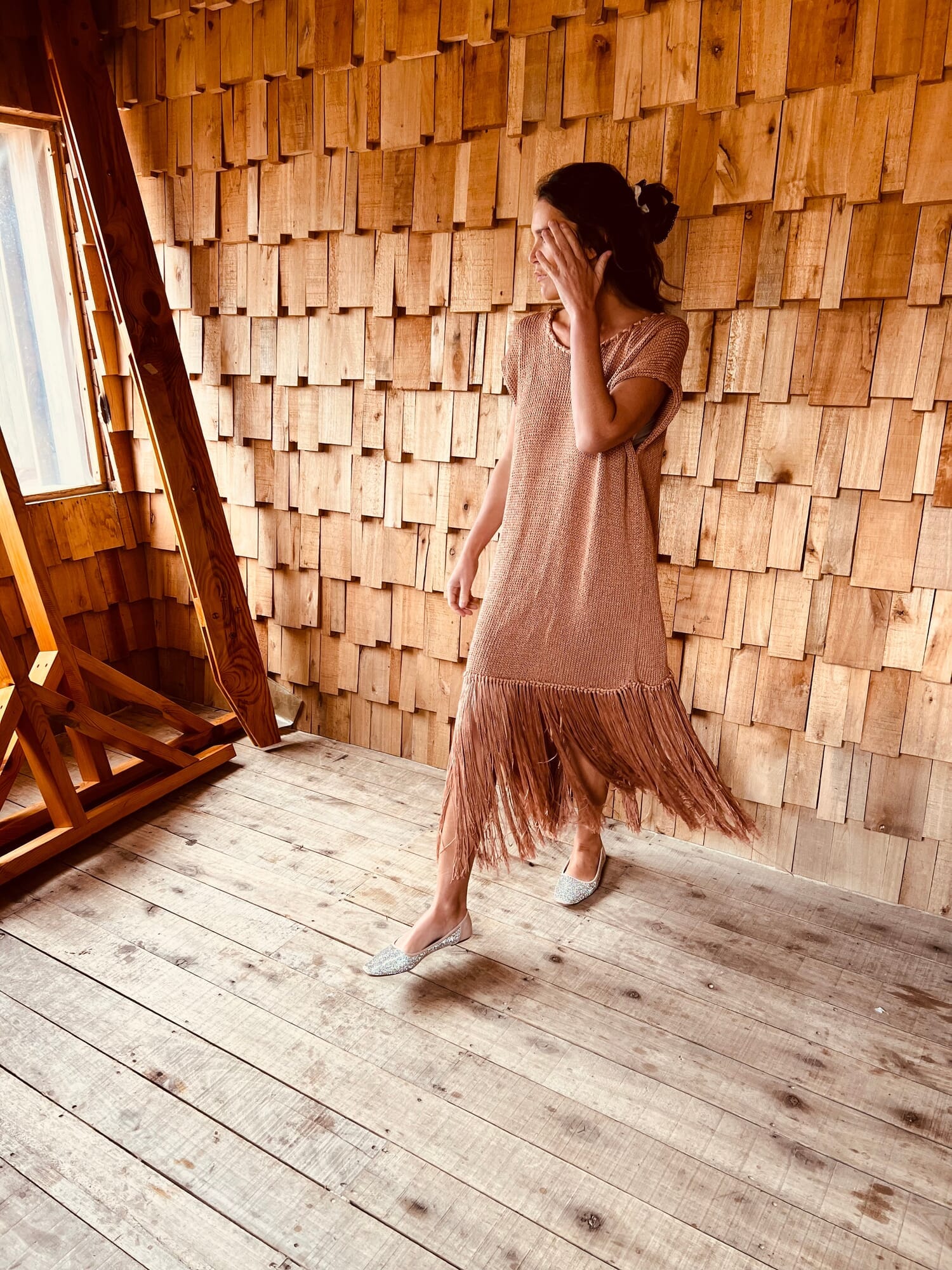 Rose motion dress