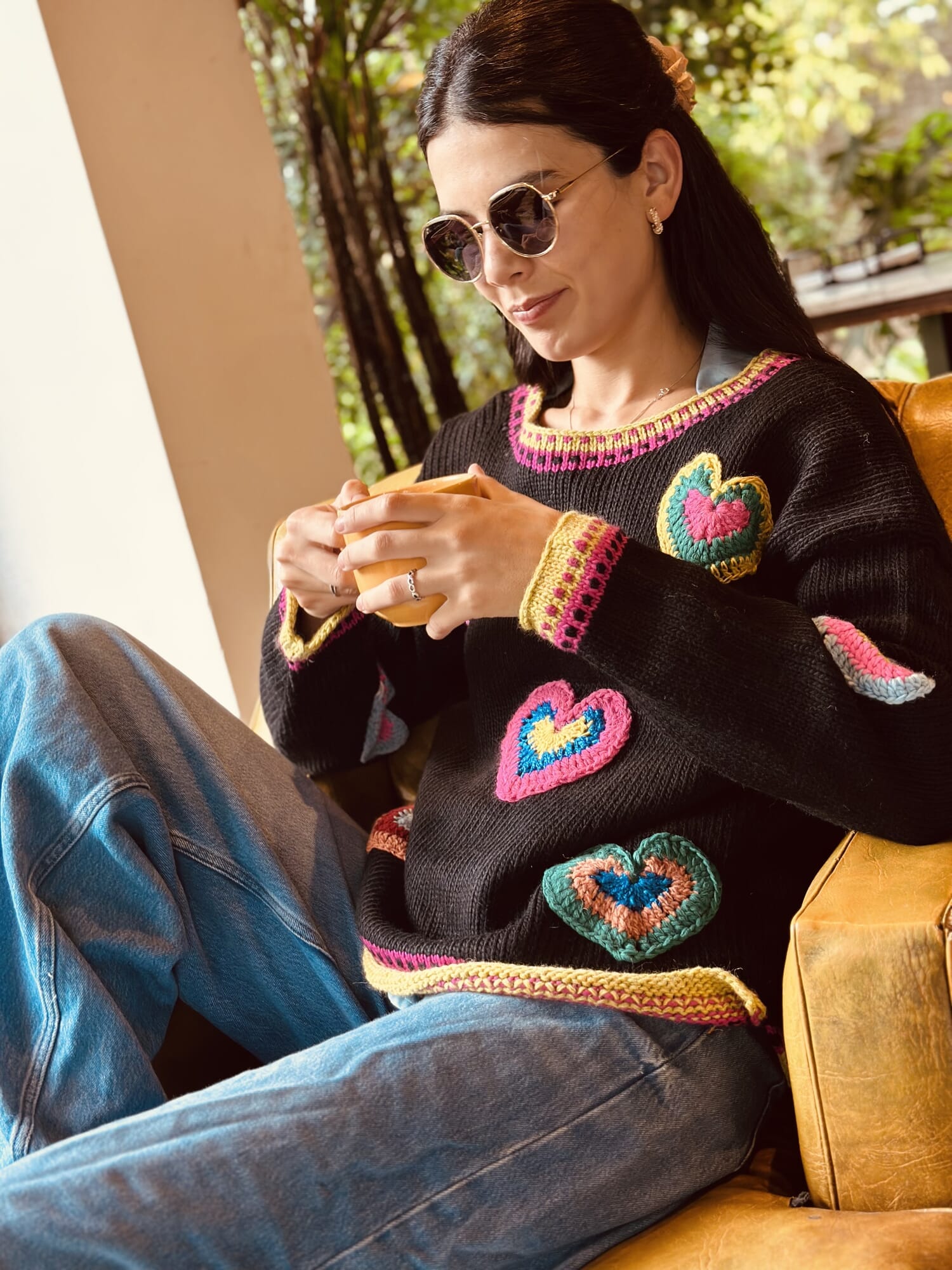 Heart sweater