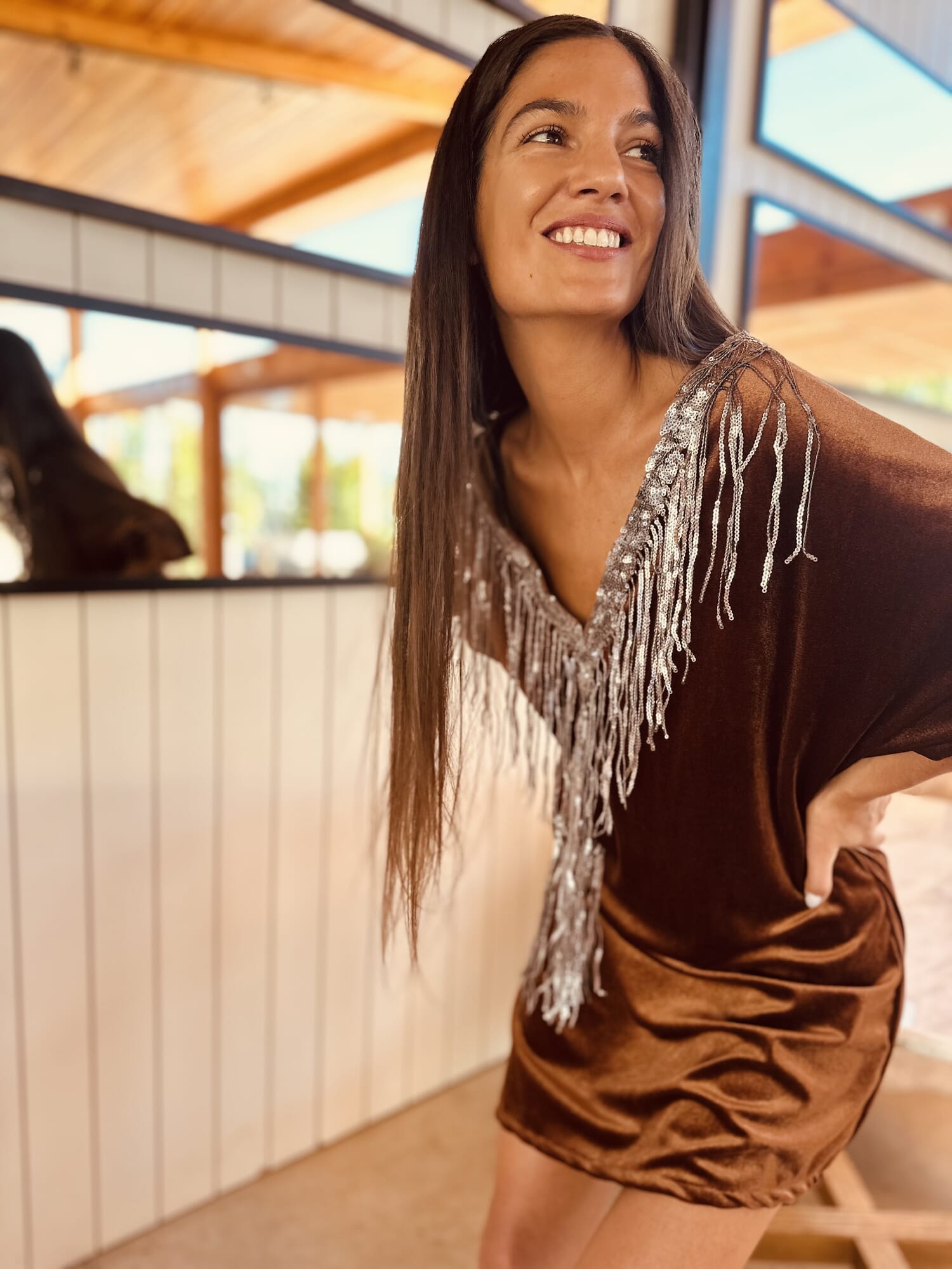 Vestido Velvet night