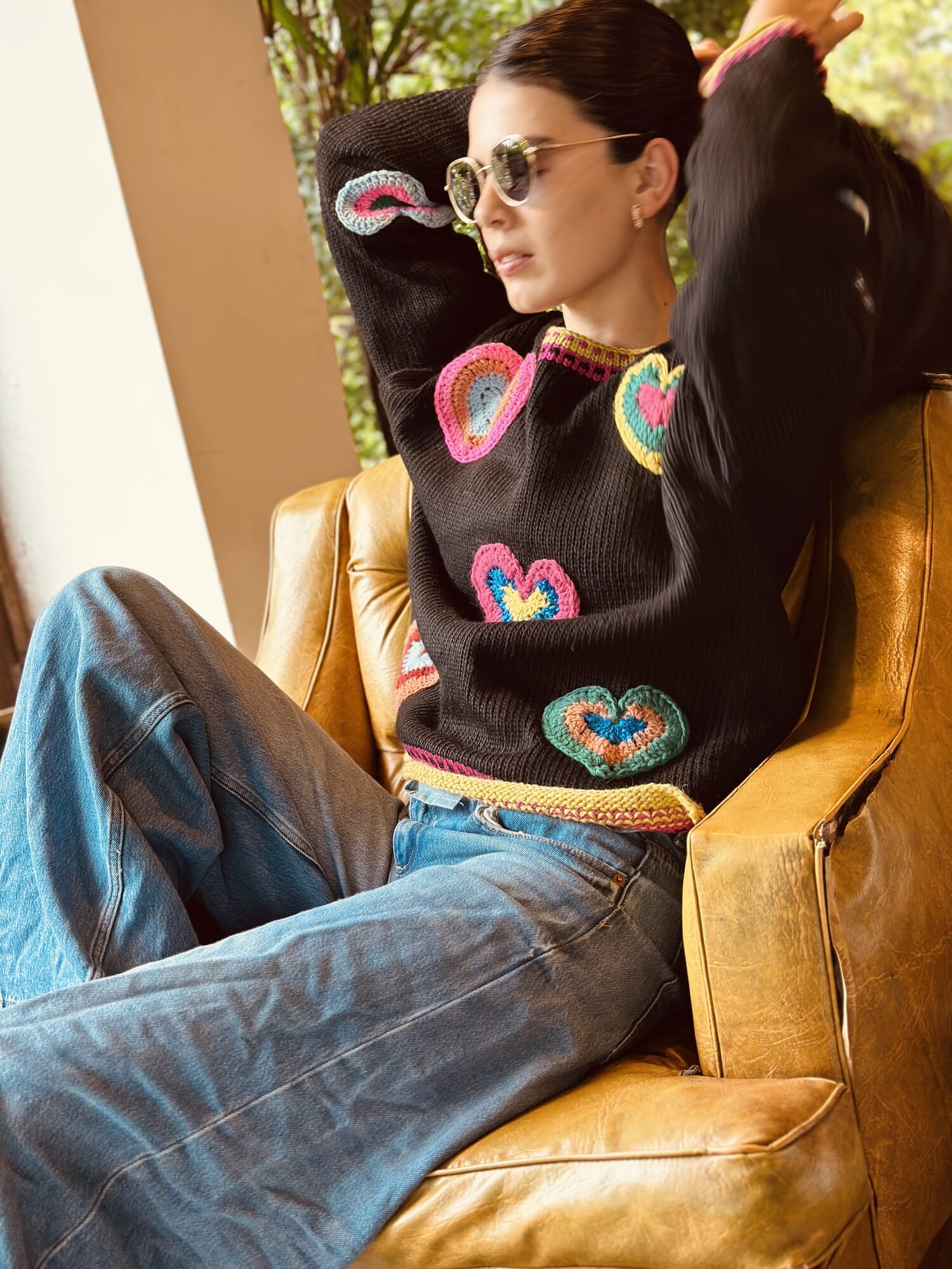 Heart sweater