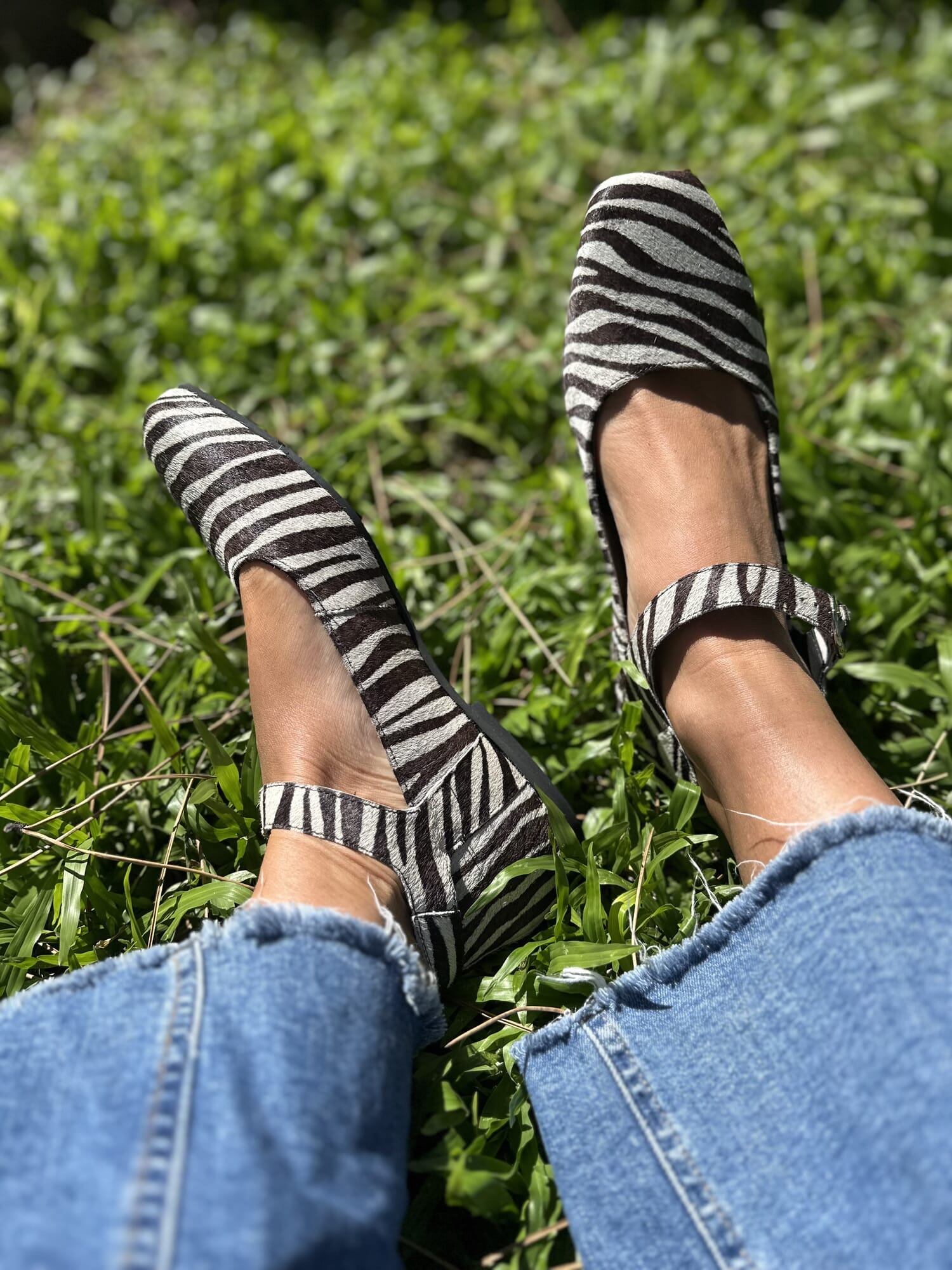 Mary jean Zebra print