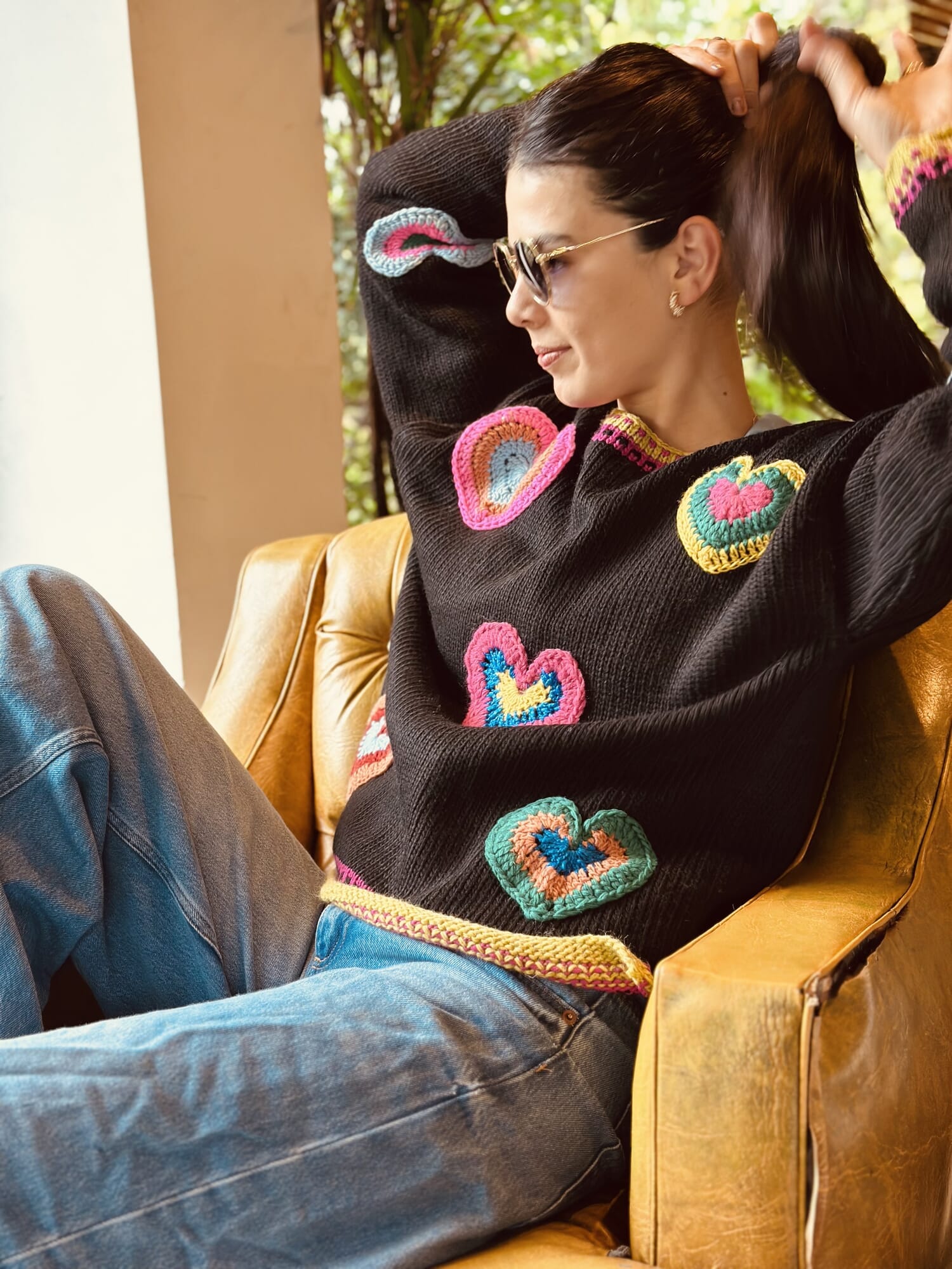 Heart sweater