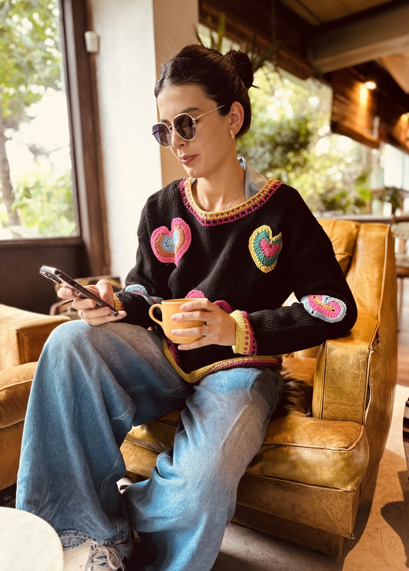 Heart sweater