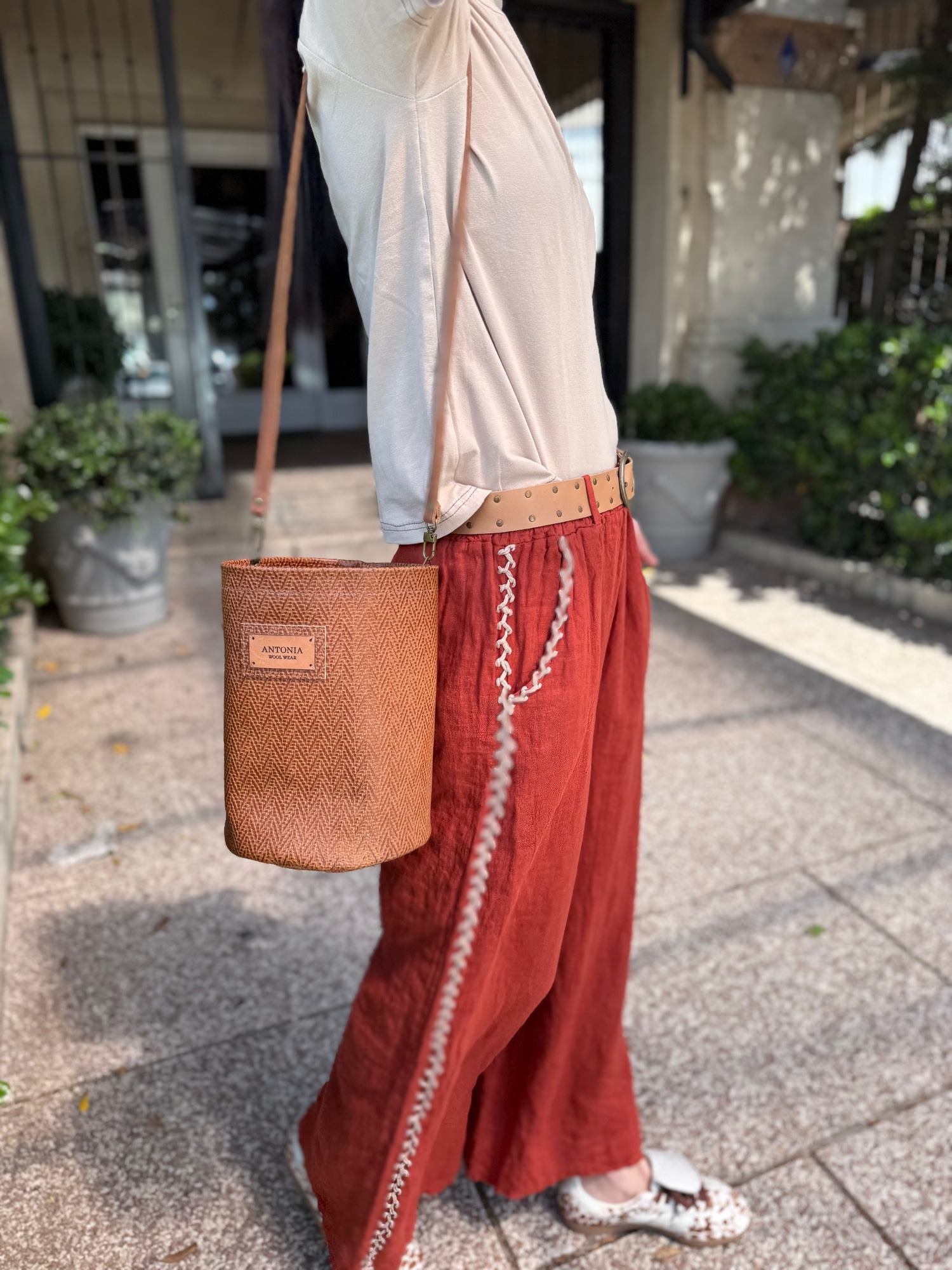 Pantalon Relax 100% Linen