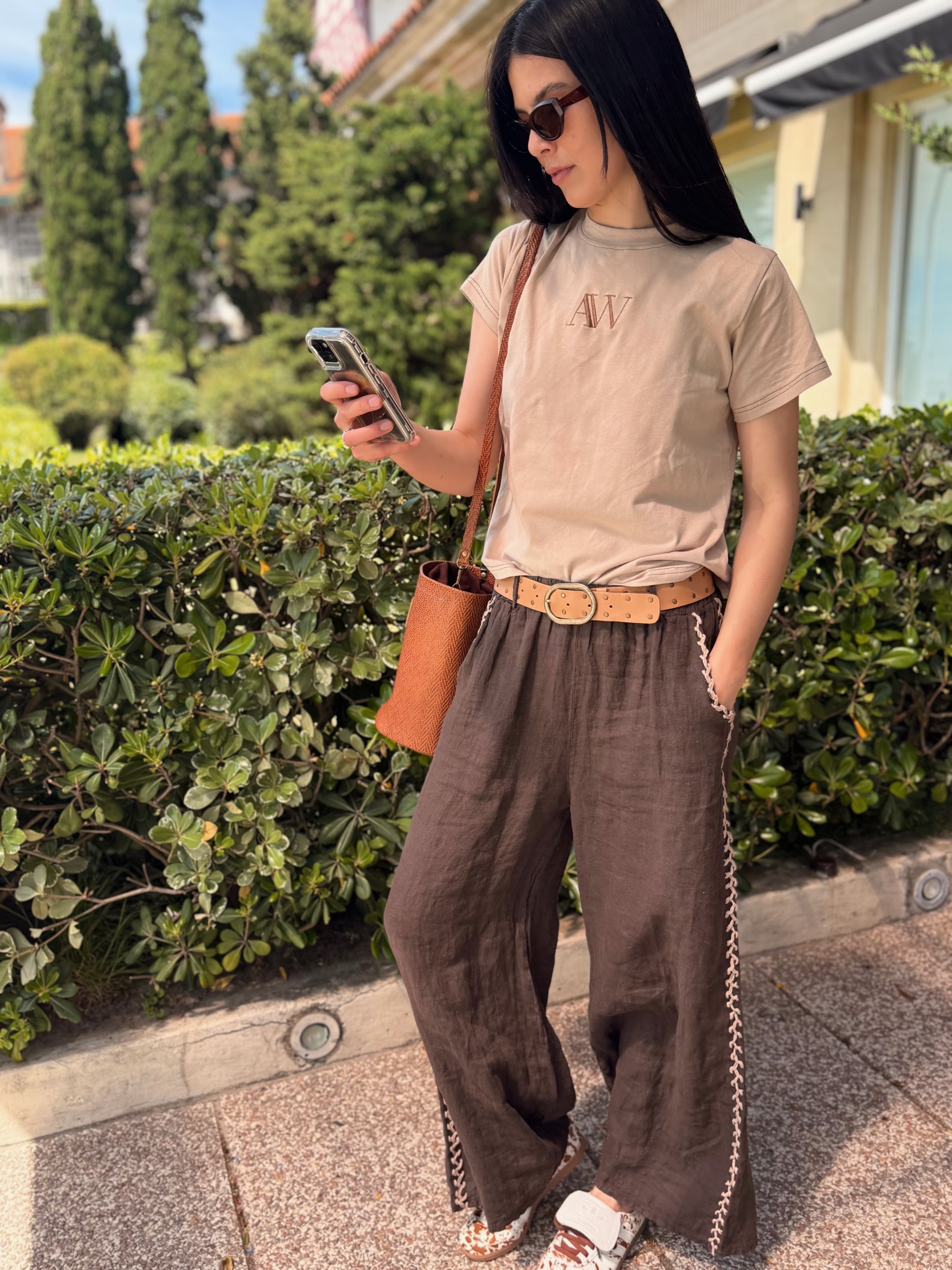 Pantalon Relax 100% Linen