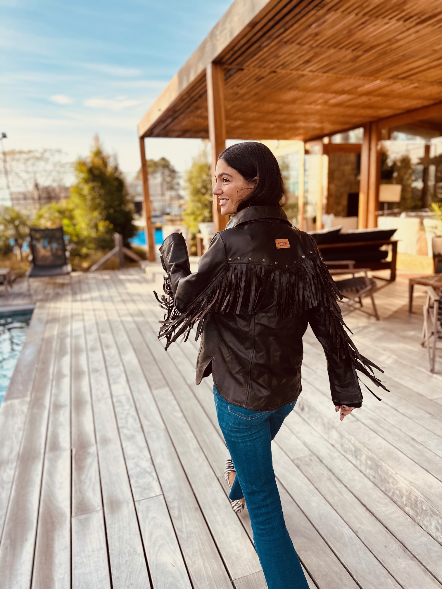 Country leather Jacket