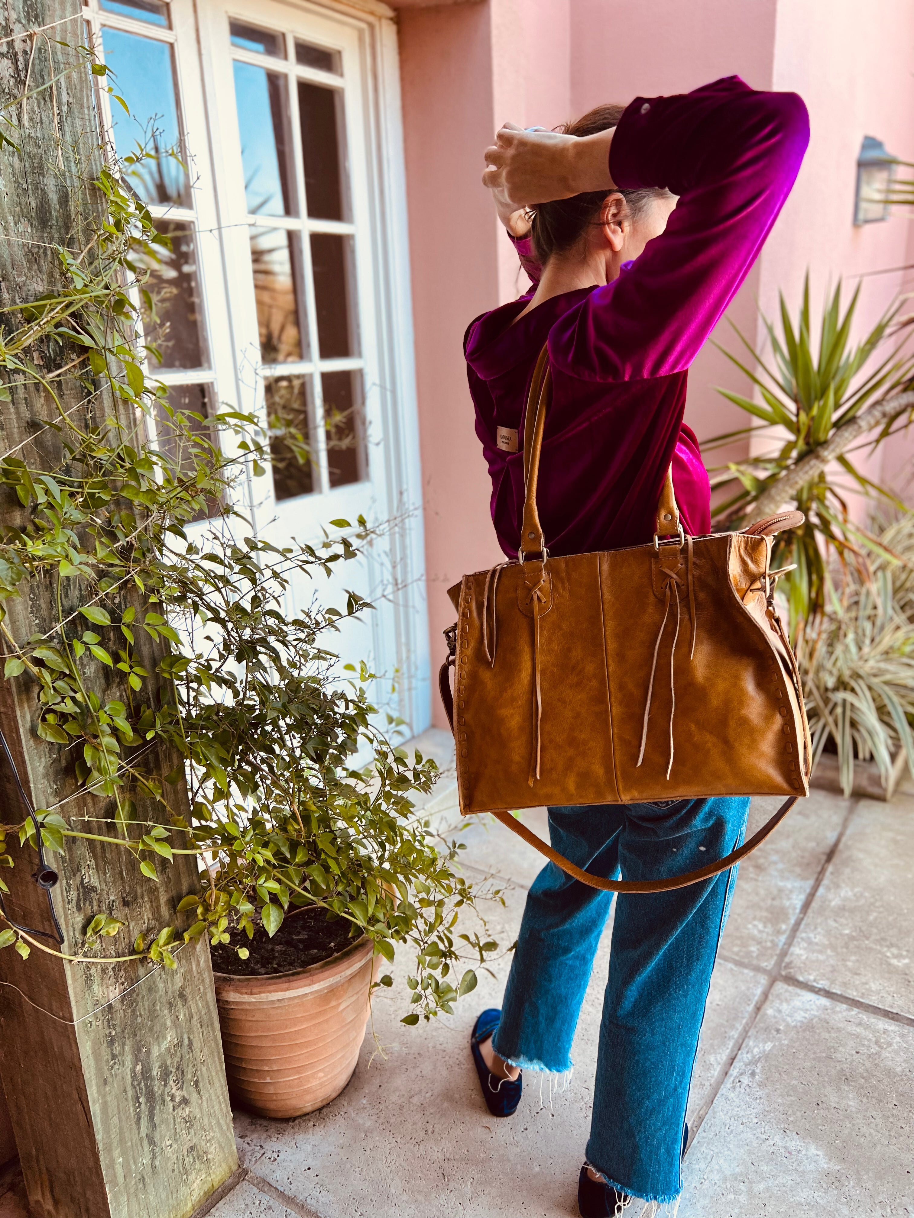 Leather City Bag