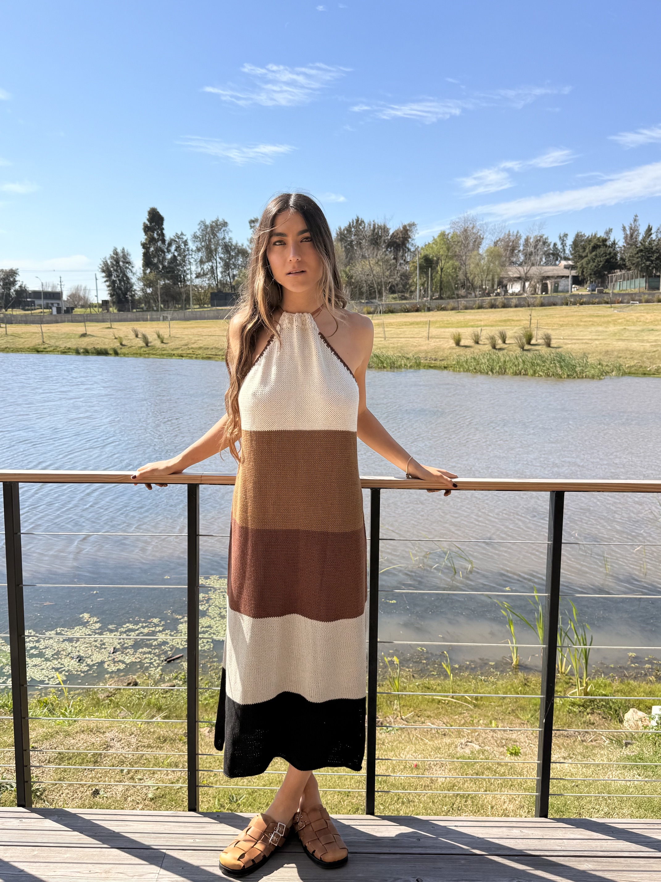vestido tejido Budapest
