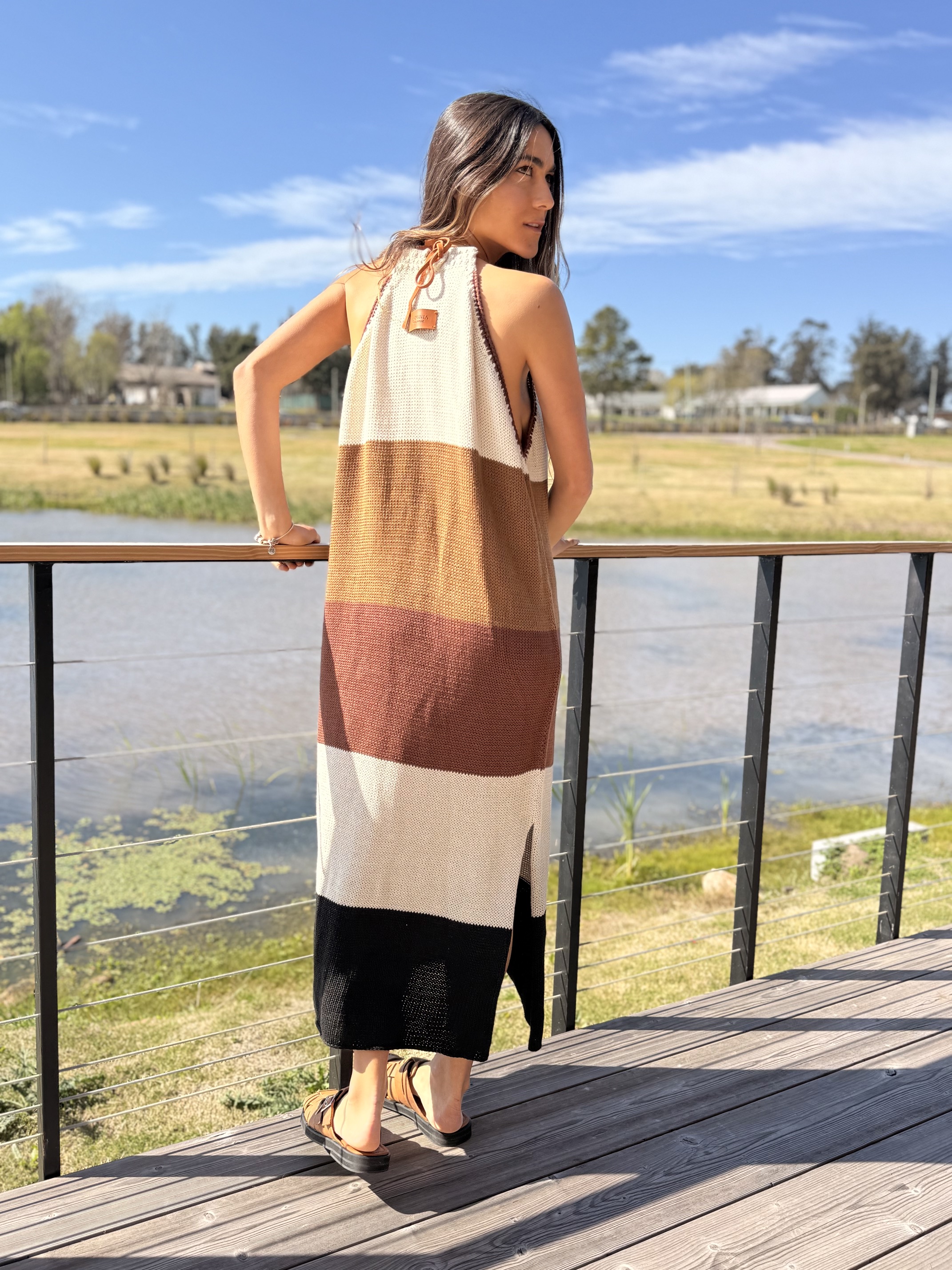 vestido tejido Budapest