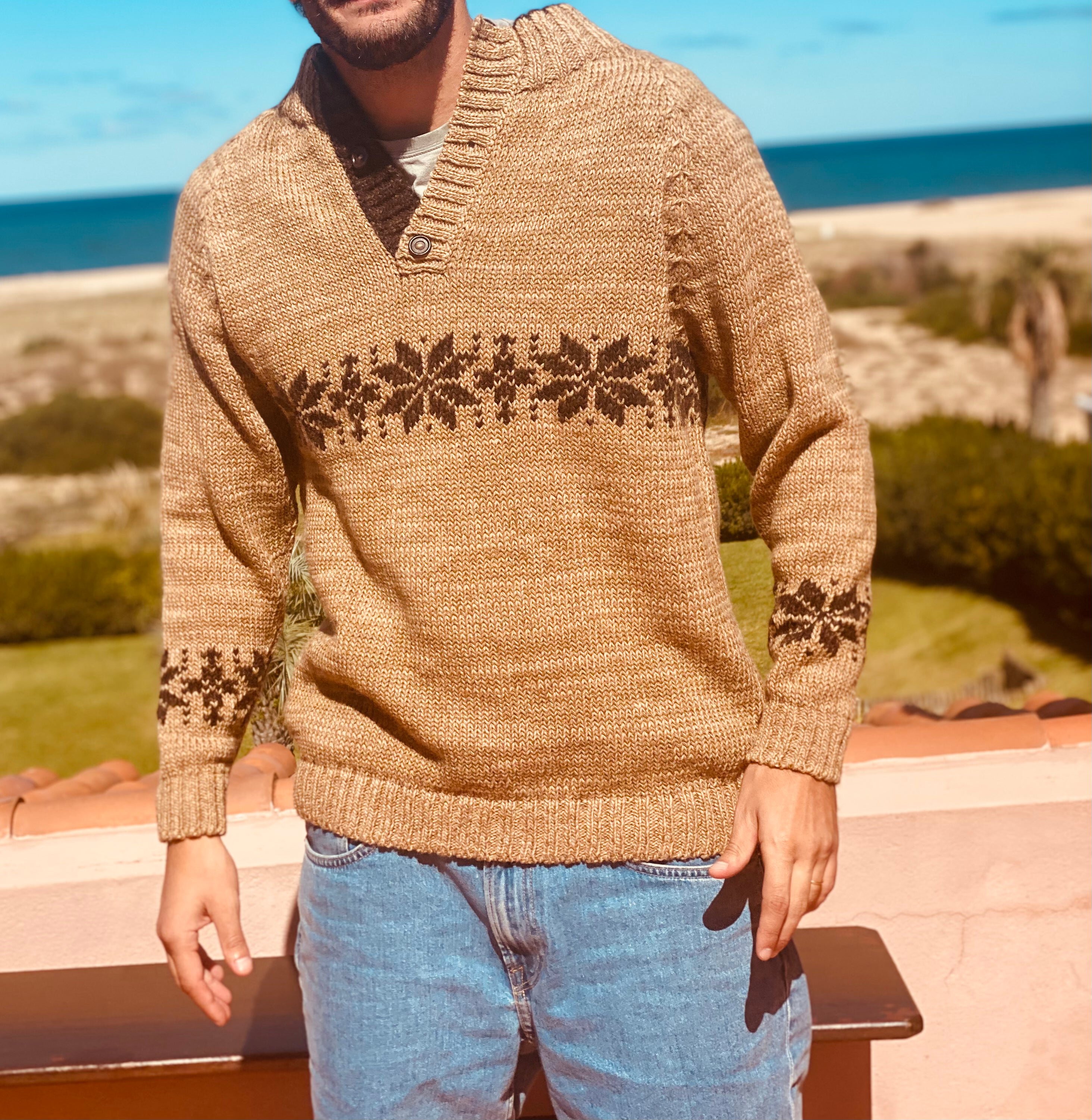 Alps sweater - Tostado