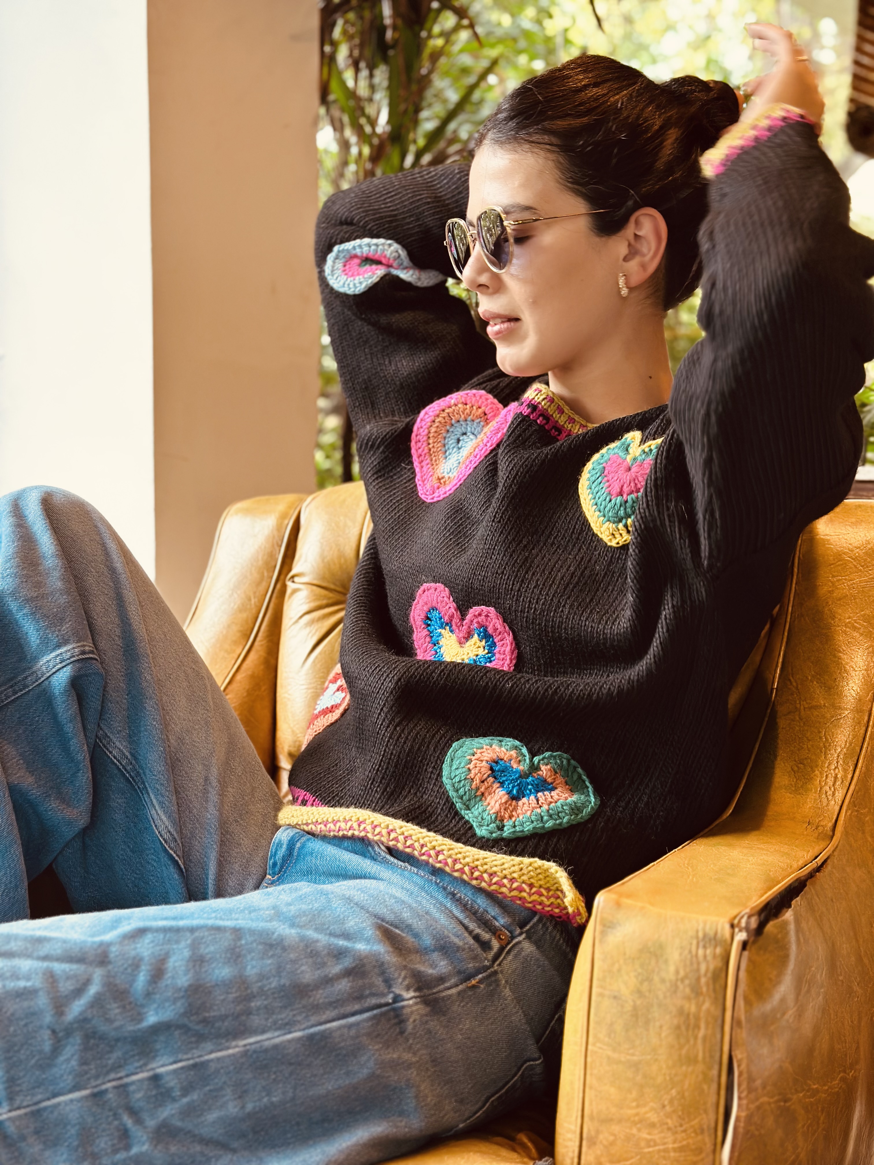 Heart sweater