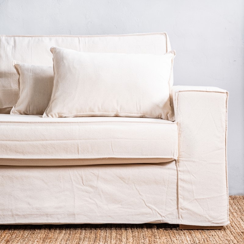 Sillón Garda 3 cuerpos Crudo