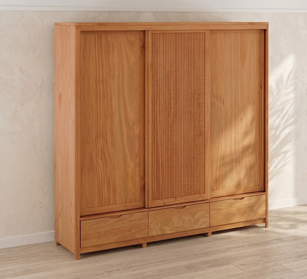 Armario 3 puertas corredizas Nest Tauri