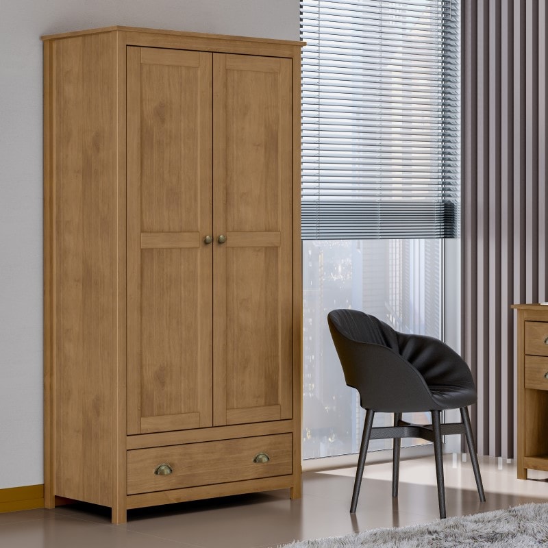 Armario 2 Puertas 1 Cajon Topazio Freijo