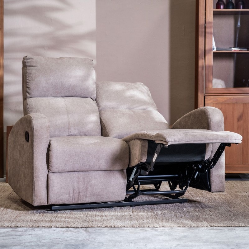Sillón Reclinable Taos 2 Cuerpos Gris
