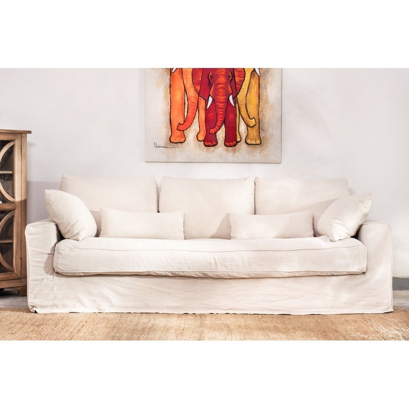 Sillón Anina 3 cuerpos Crudo