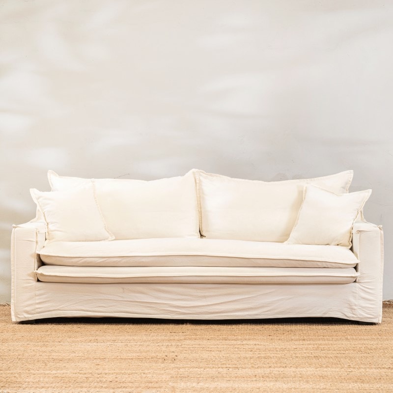 Sillón Vicente 3 cuerpos Crudo