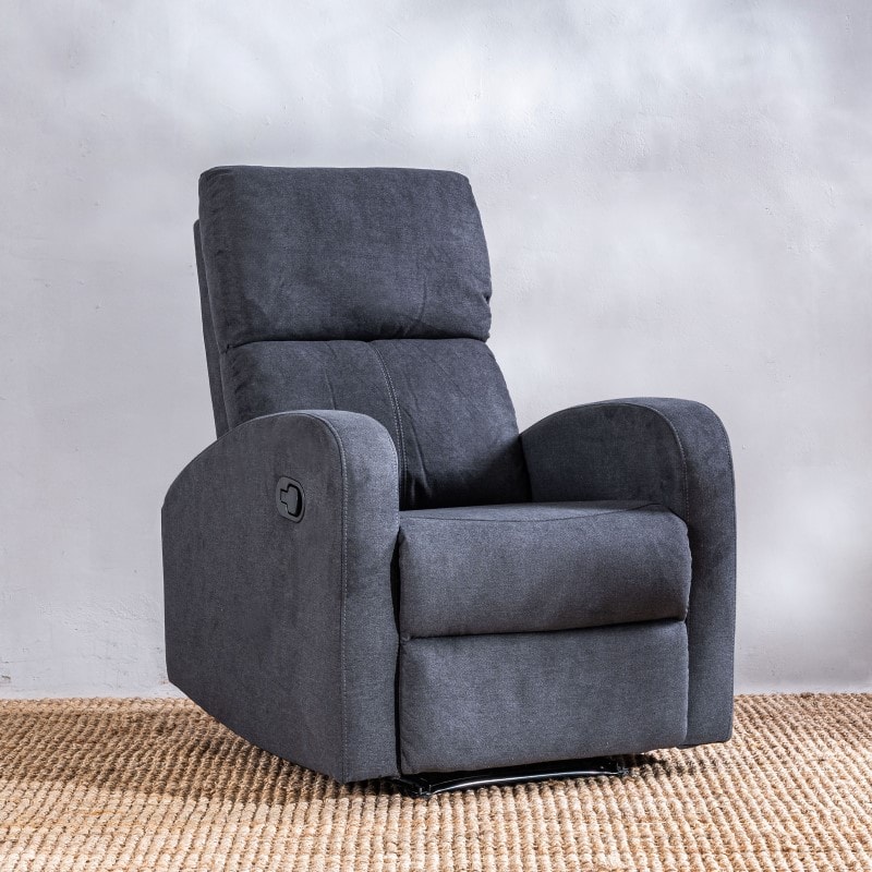 Sillón Reclinable Taos 1 cuerpo gris