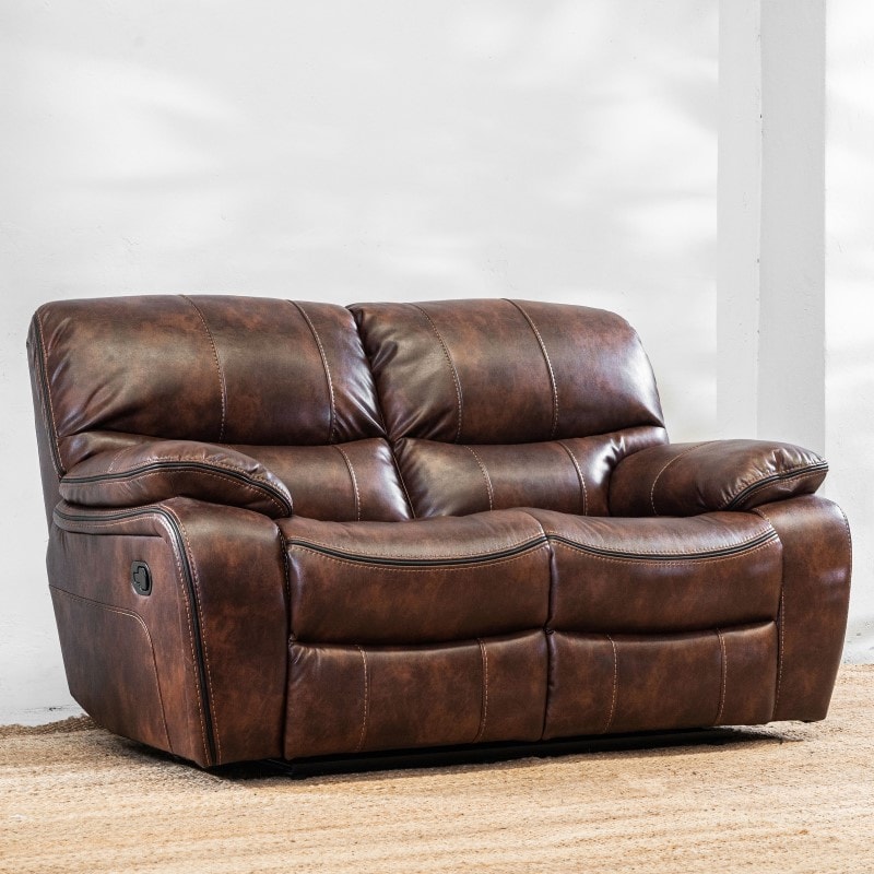 Sillón Reclinable Niza 2 cuerpos Chocolate