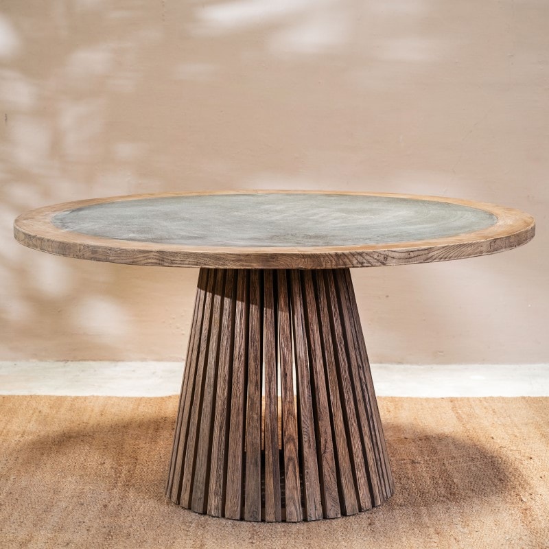 Mesa de comedor Redonda Zinc 140cm