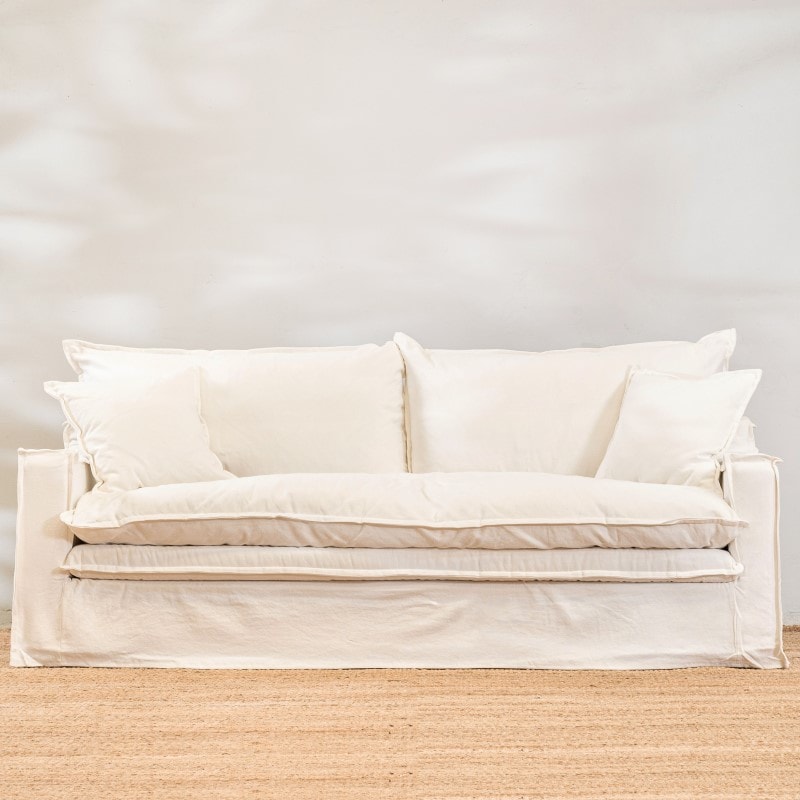 Sillón Vicente 3 cuerpos Blanco