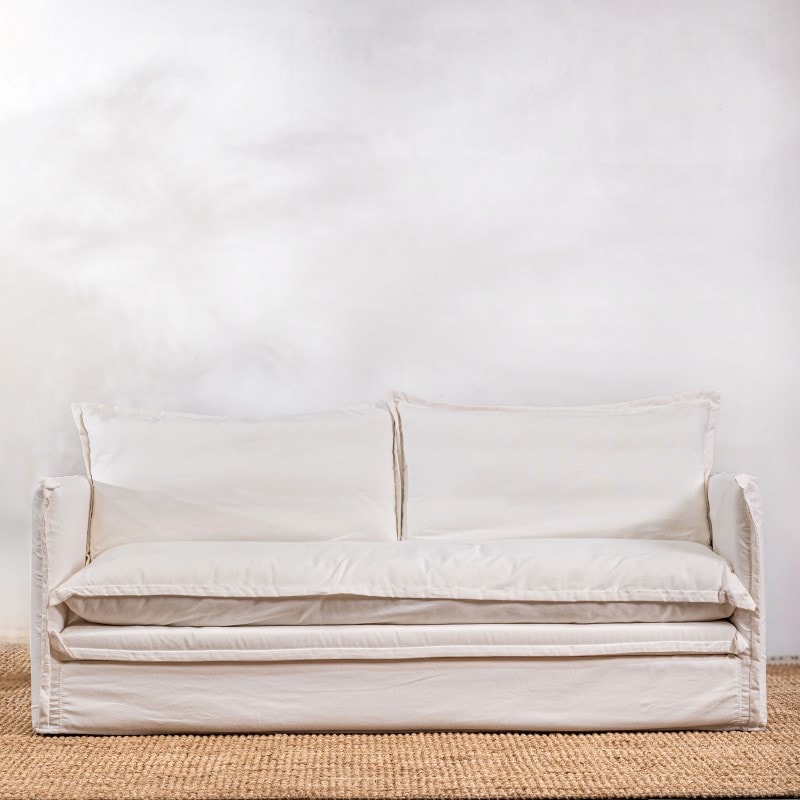 Sillón Noa 3 cuerpos Blanco