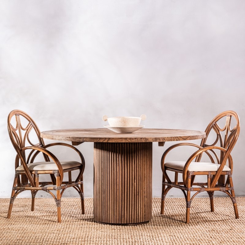 Mesa de comedor Redonda Tramatto 140cm