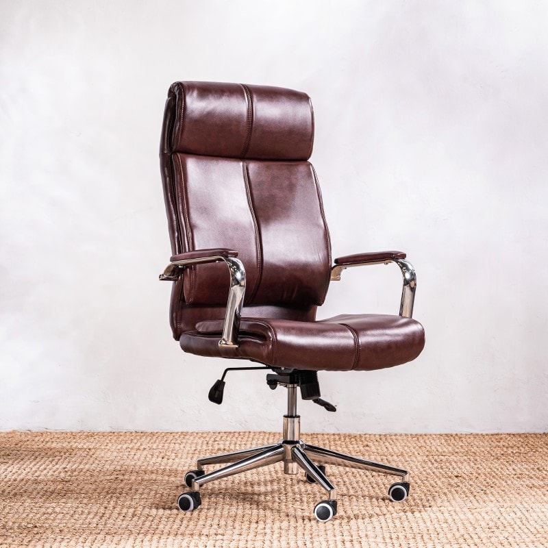 Silla de Oficina dell Marrón