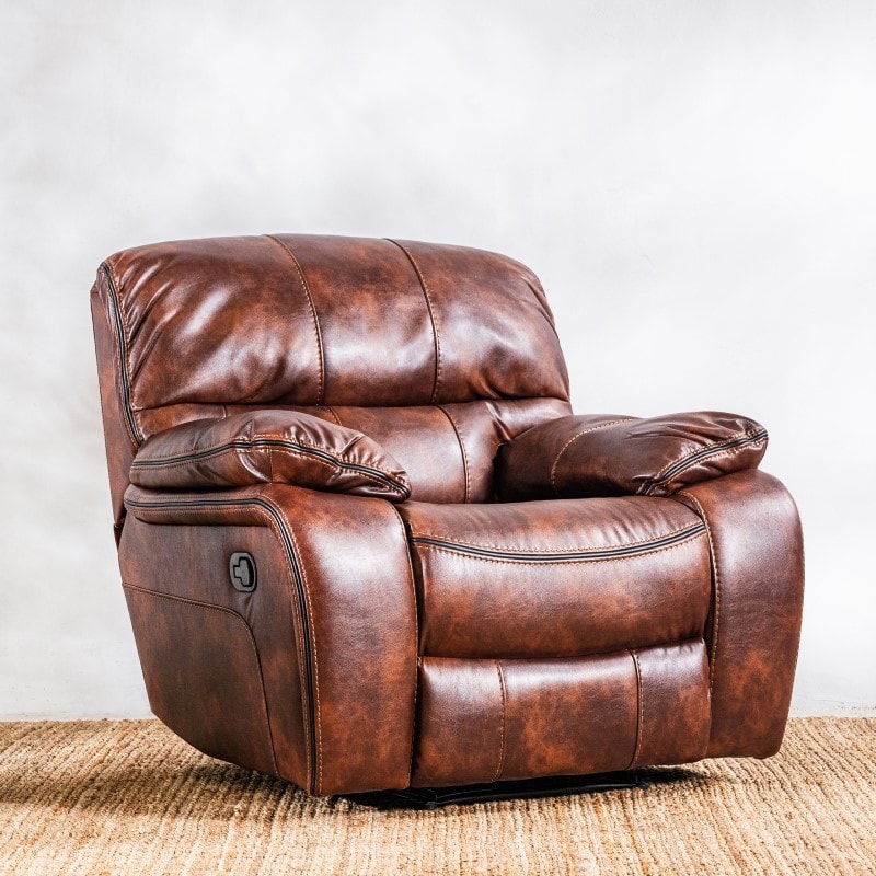Sillón Reclinable Niz 1 cuerpo chcolate