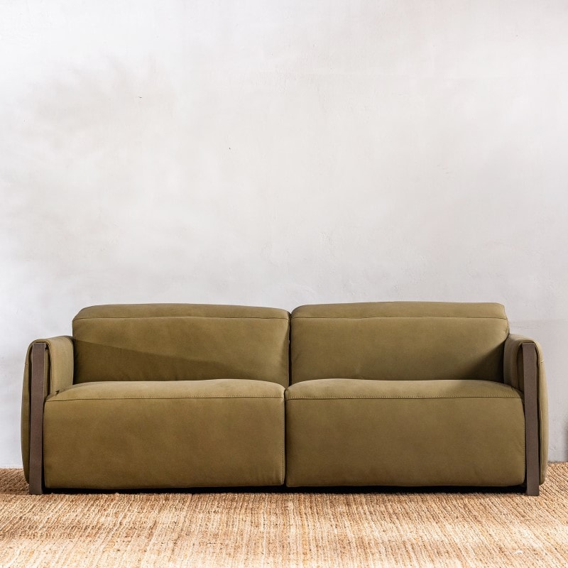 Sillón Reclinable Cuero Nox