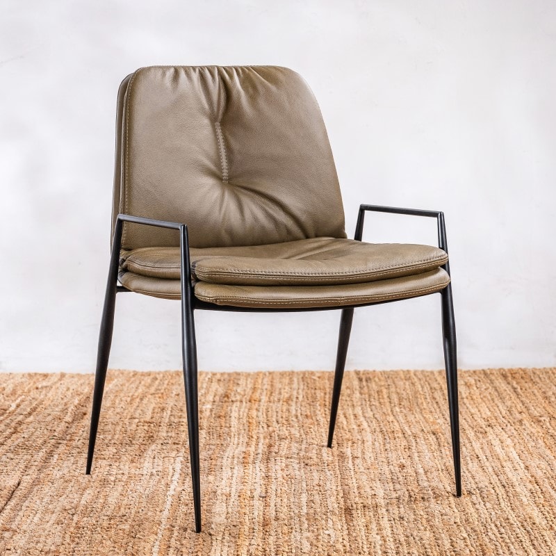 Silla cuero Seriema Silvestre