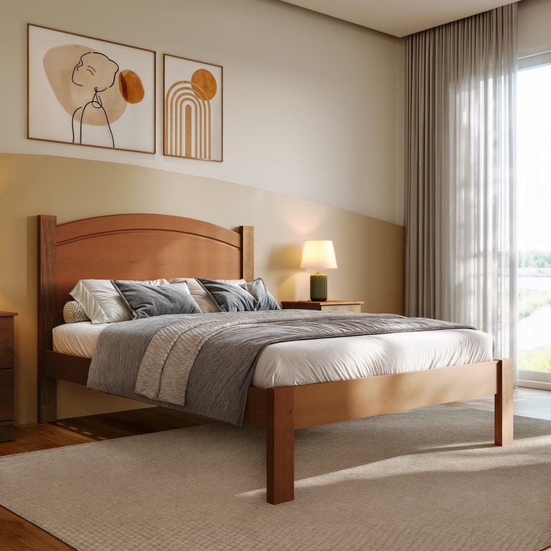 Cama de 2 plazas Linea Bronce