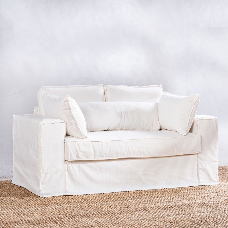 Sillón Garda 2 cuerpos Blanco