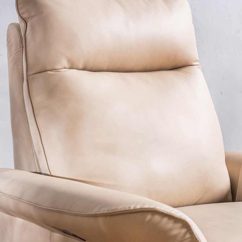 Sillón Reclinable Cuero Laguna Duna