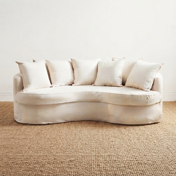Sillón Curvo Filipa Crudo