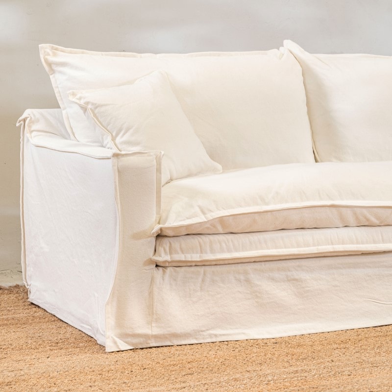 Sillón Vicente 3 cuerpos Blanco