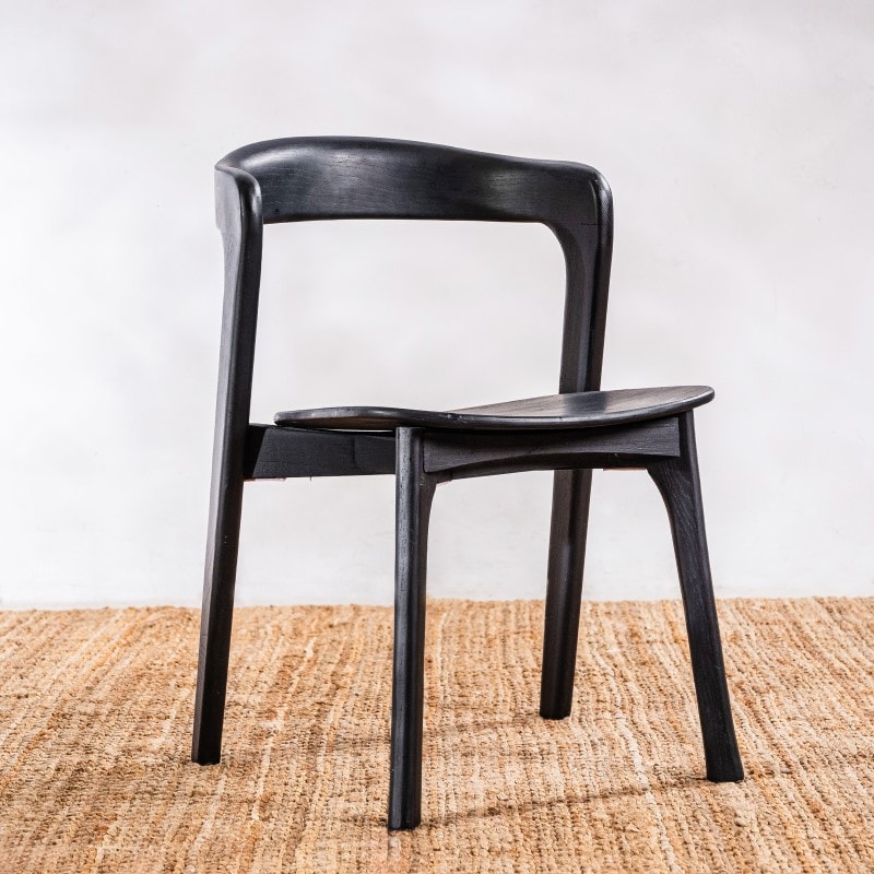 Silla Bertoia Negra