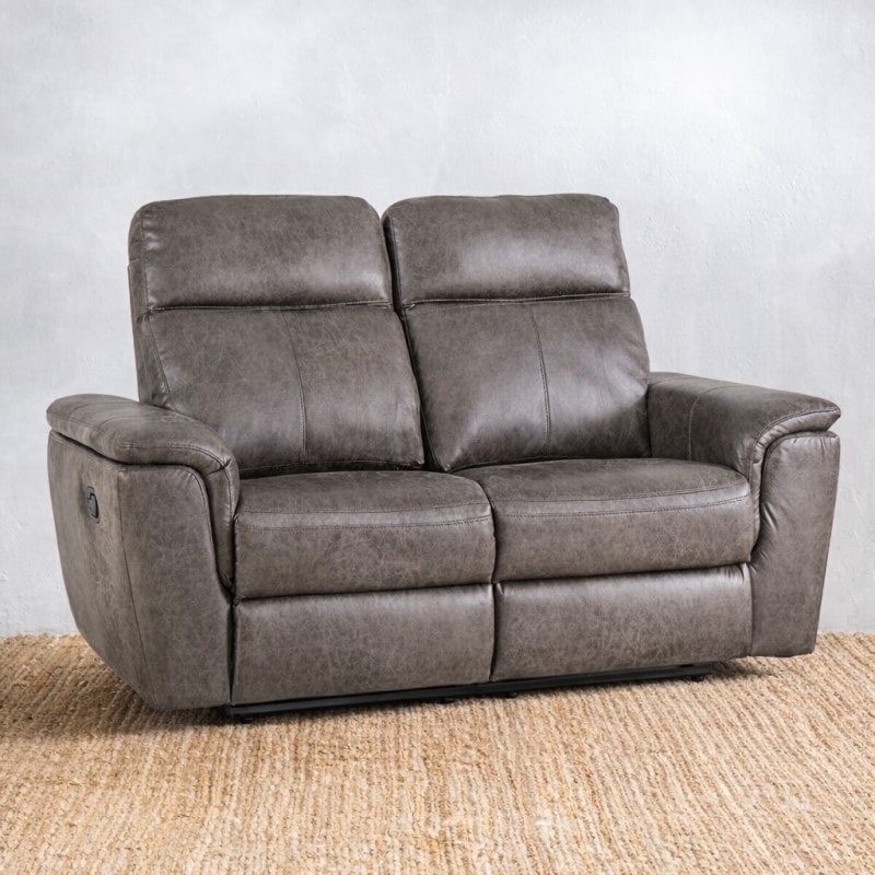 Sillón reclinable Thomas 2 cuerpos Gris