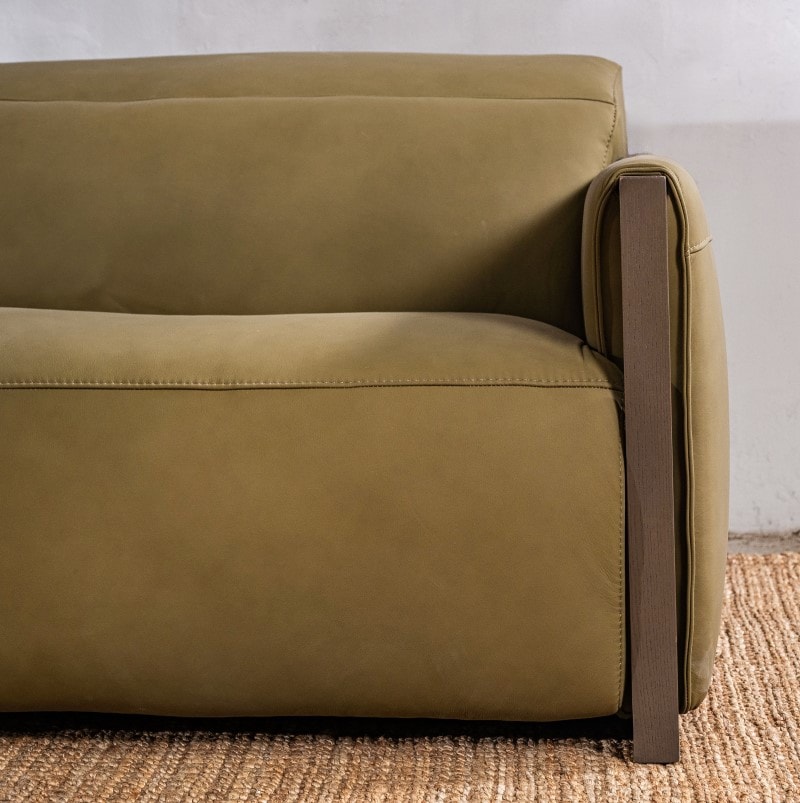 Sillón Reclinable Cuero Nox