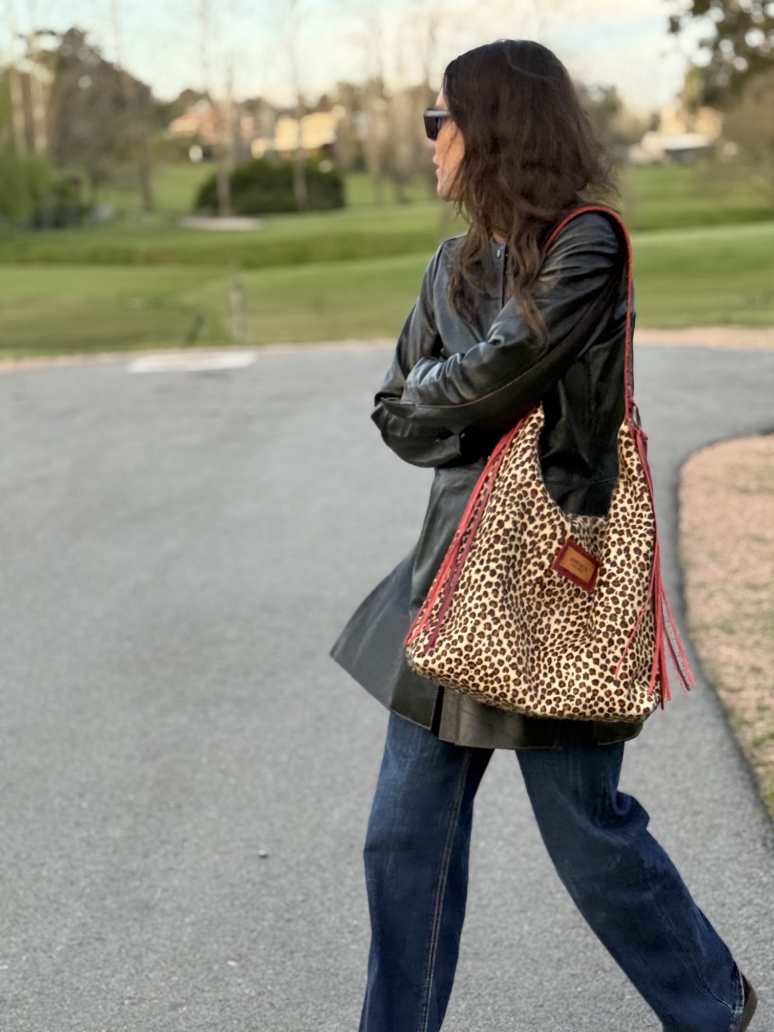 Cartera Rock leather bag