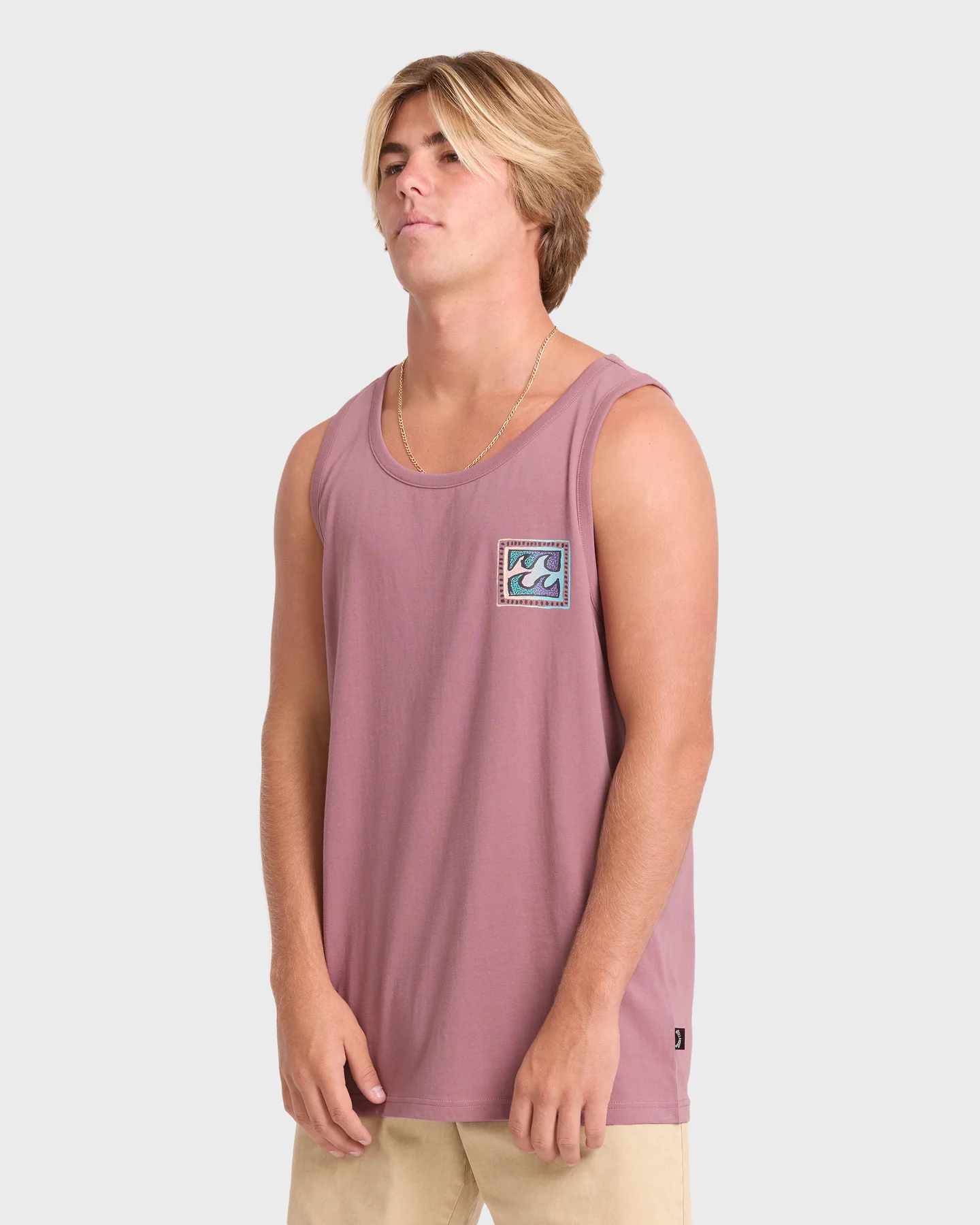 Musculosa Billabong Crayon Wave Premium Tk – Rojo