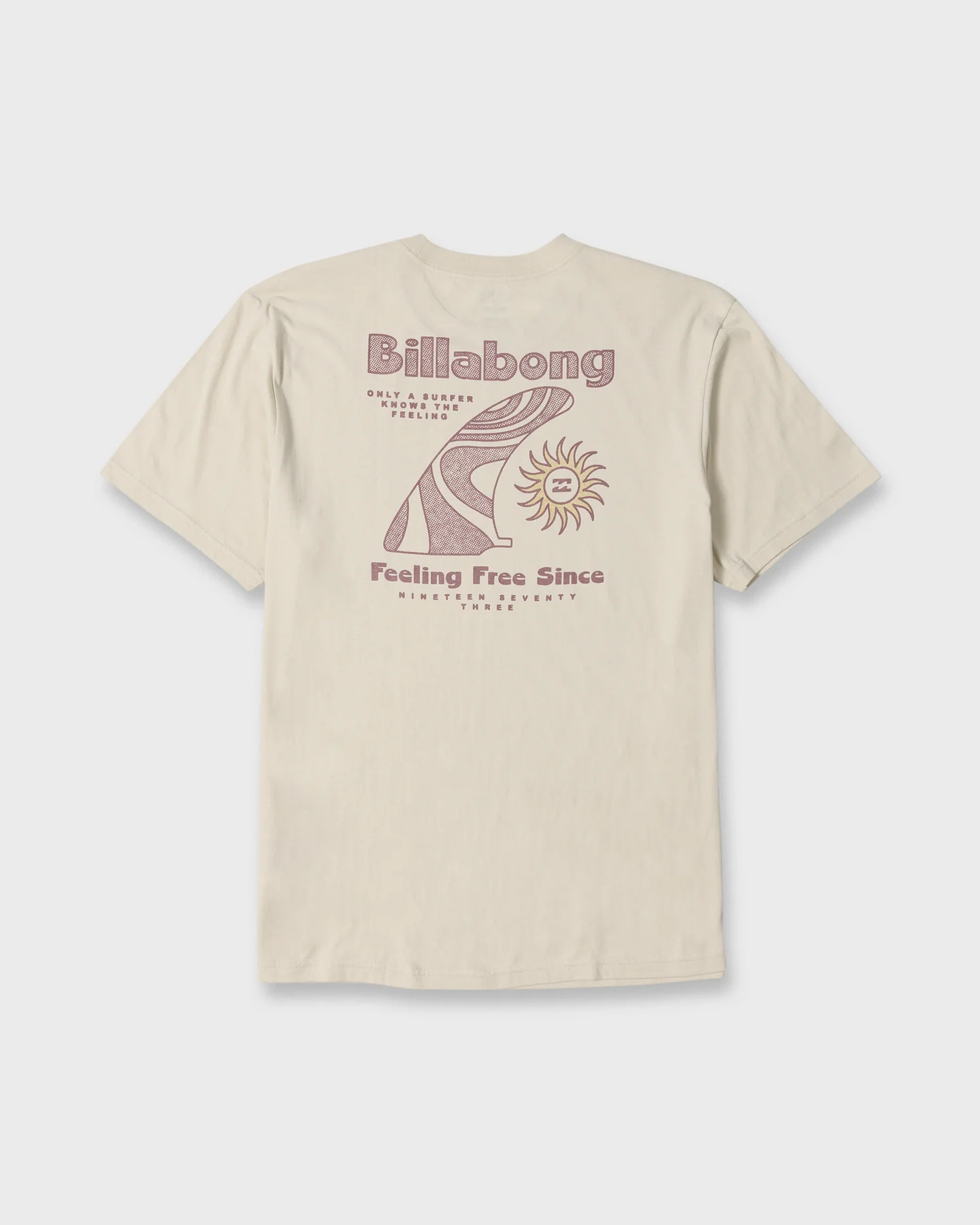 Remera Billabong Single Fin Premium – Beige - BAJAMAR SURF Y SKATE SHOP