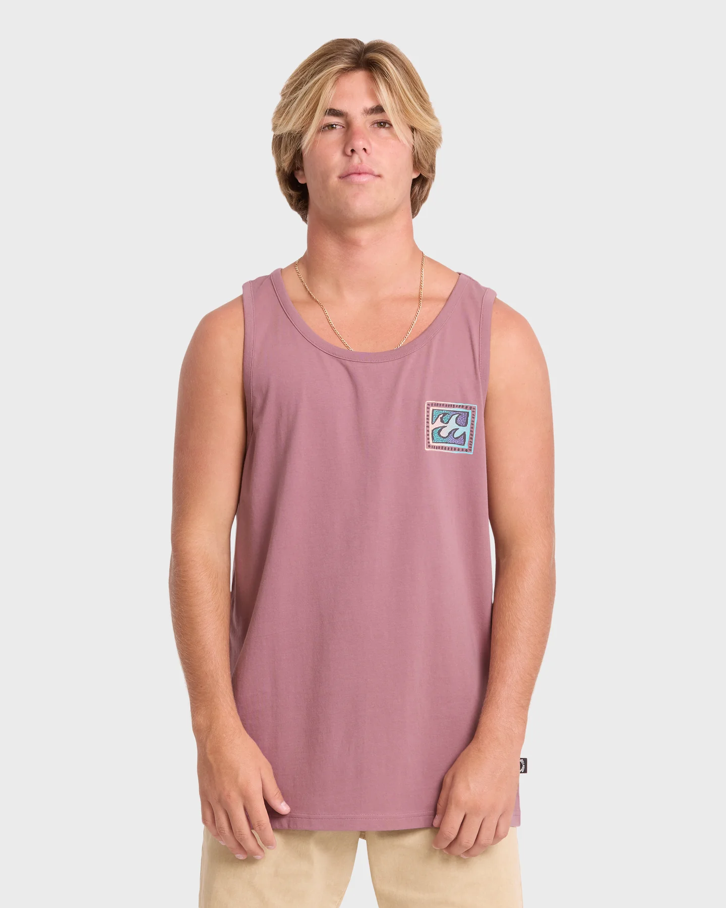 Musculosa Billabong Crayon Wave Premium Tk – Rojo