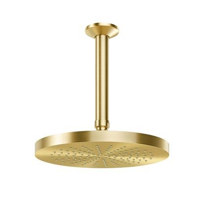DOCOL MIX&MATCH ROCIADOR 200MM TECHO ORO CEPILLADO