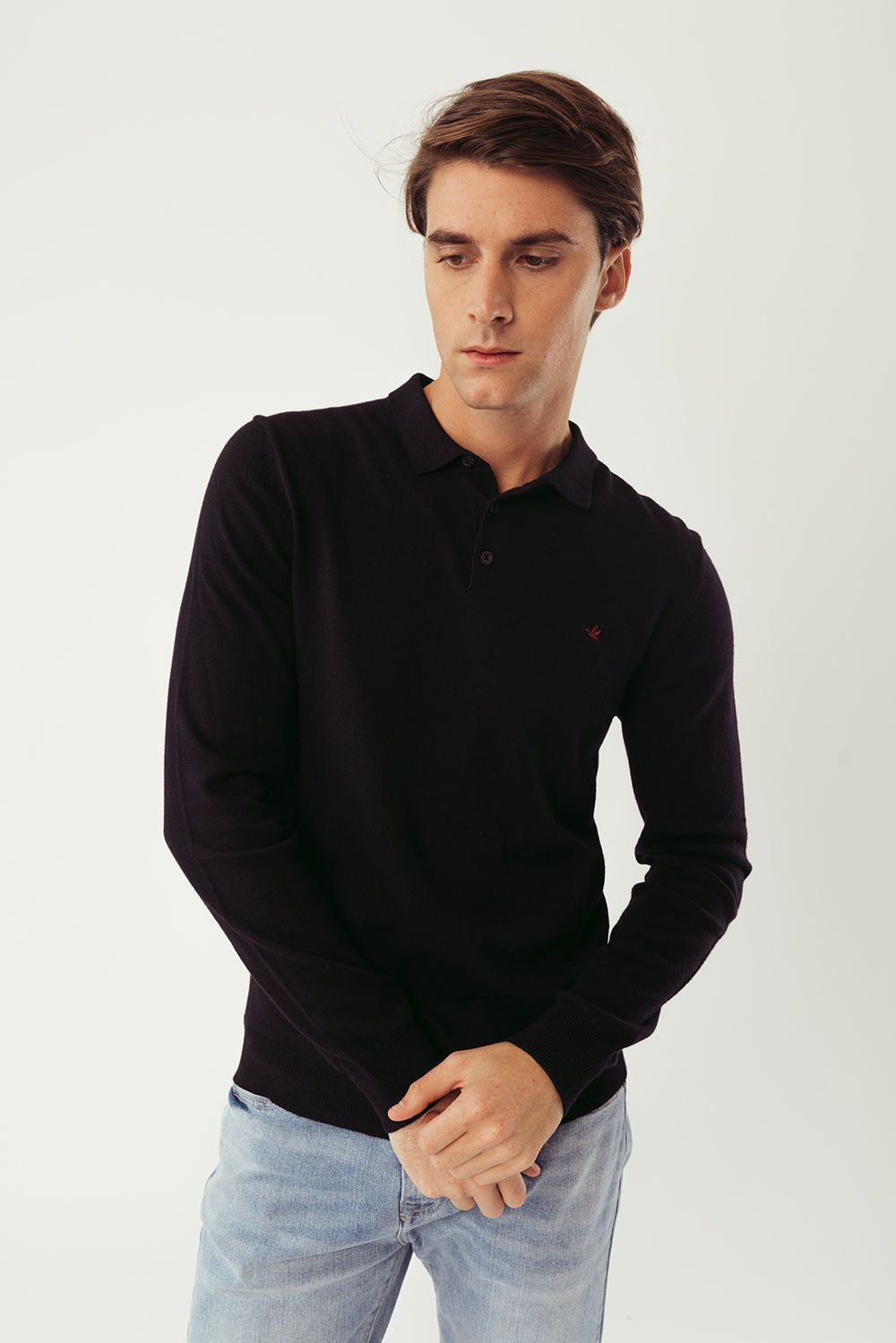 SWEATER CON CASHMERE PARTON