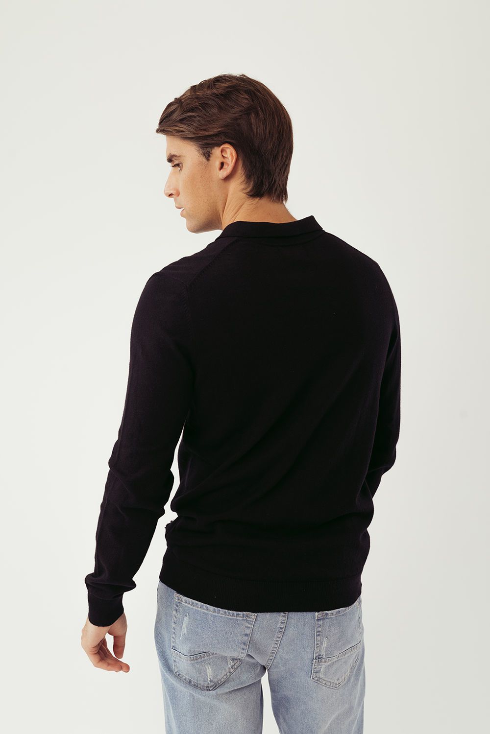 SWEATER CON CASHMERE PARTON