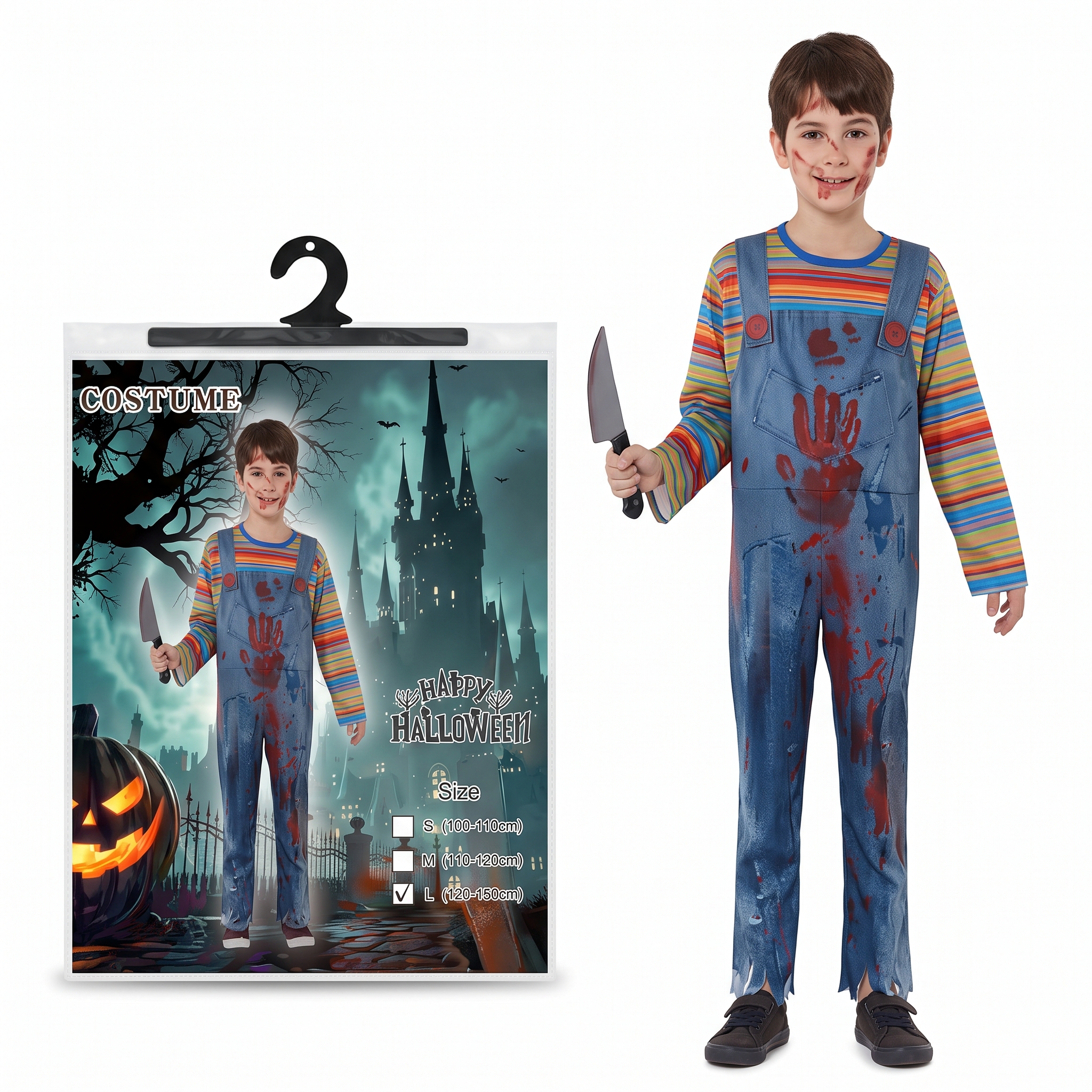 Disfraz Infantil Chucky Infantil 120 a 130cm