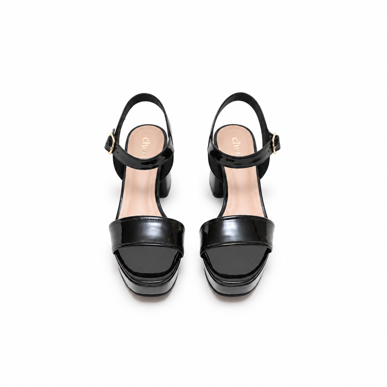 SANDALIAS FIESTA NINA CHAROL NEGRA