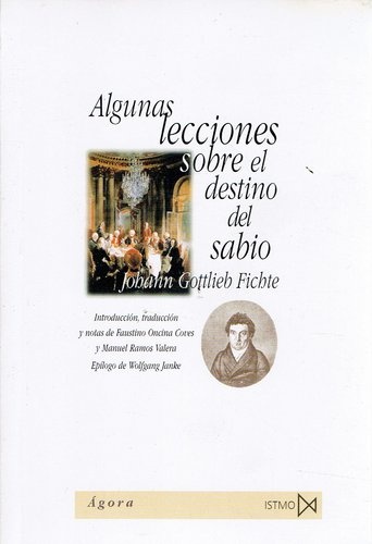 ALGUNAS LECCIONES SOBRE EL DESTINO DEL SABIO